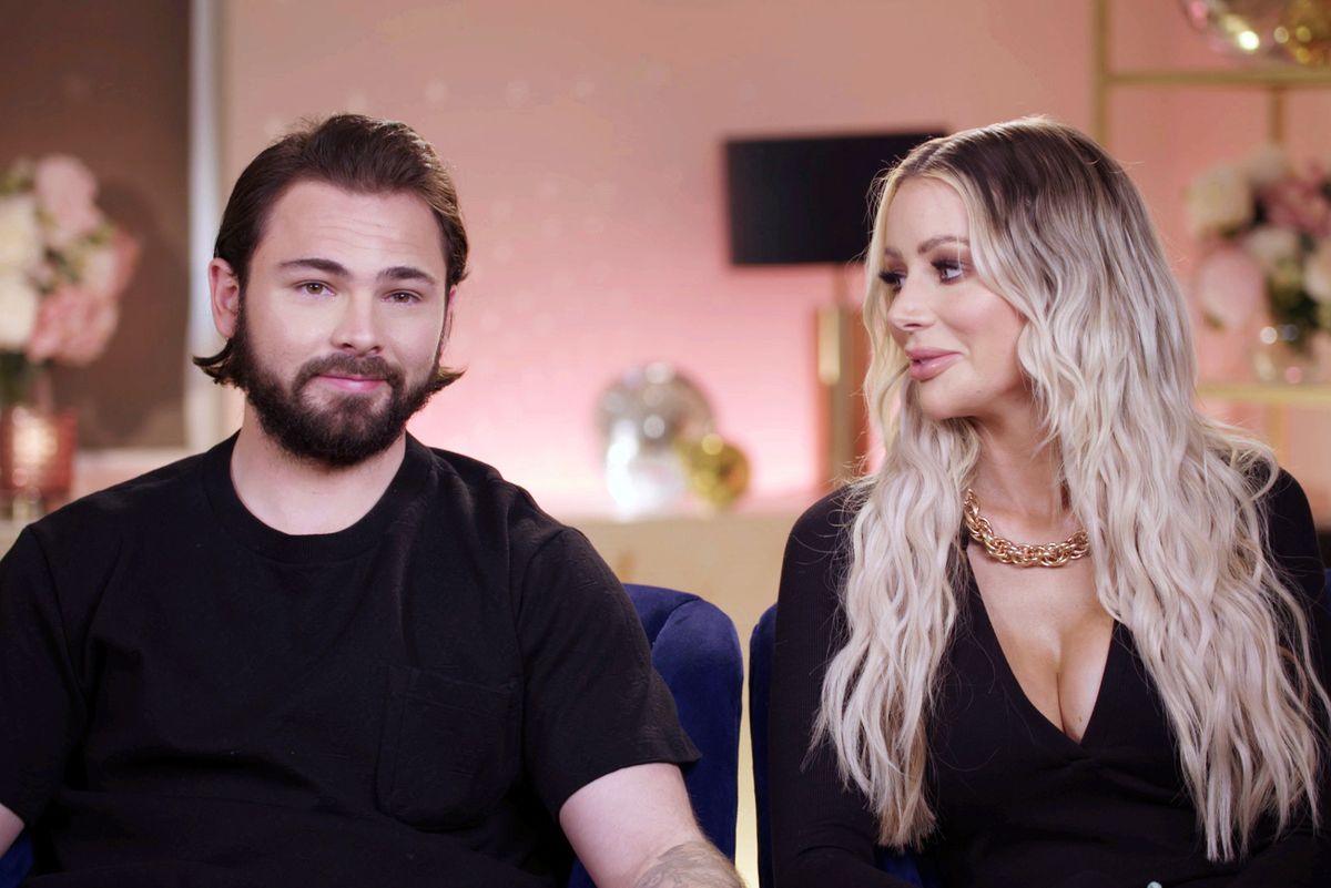 Bradley Dack and Olivia Attwood