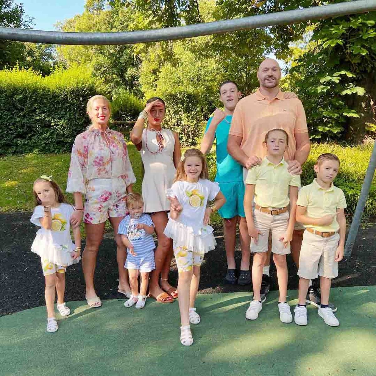 Tyson and Paris Fury have seven children