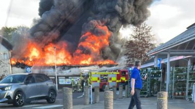Uddingston fire