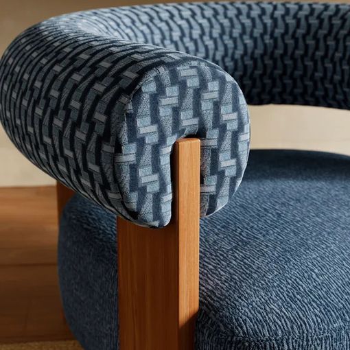 Fallon Cut Velvet Accent Chair