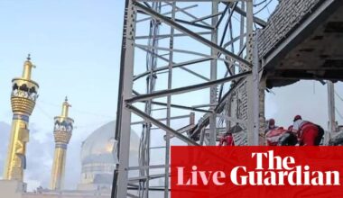 Middle East crisis live: Trump says F-15 crew member missing in Iran is ‘safe’ after ‘dozens of aircraft’ sent to recover him | US-Israel war on Iran