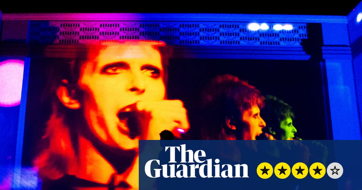 David Bowie: You’re Not Alone review – Ziggy glam and Berlin grime in a bum-shaking yet sanitised immersion | David Bowie