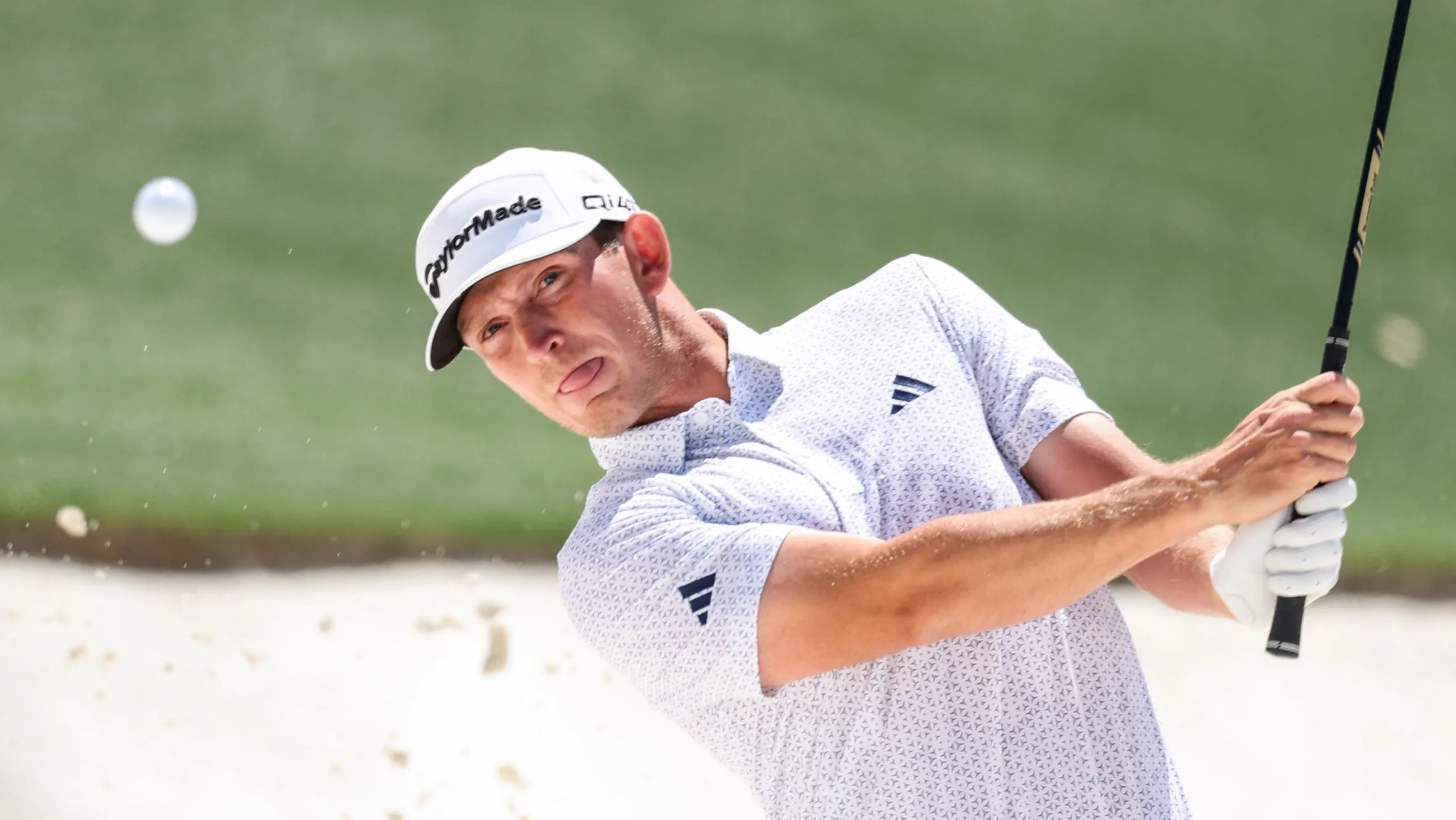 Masters Tournament golf - practice round