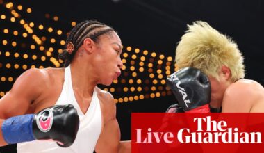 Alycia Baumgardner beats Bo Mi Re Shin to retain unified junior lightweight title – as it happened | Boxing