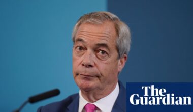 Labour challenges Farage over cost of private jet trip to Maldives | Nigel Farage