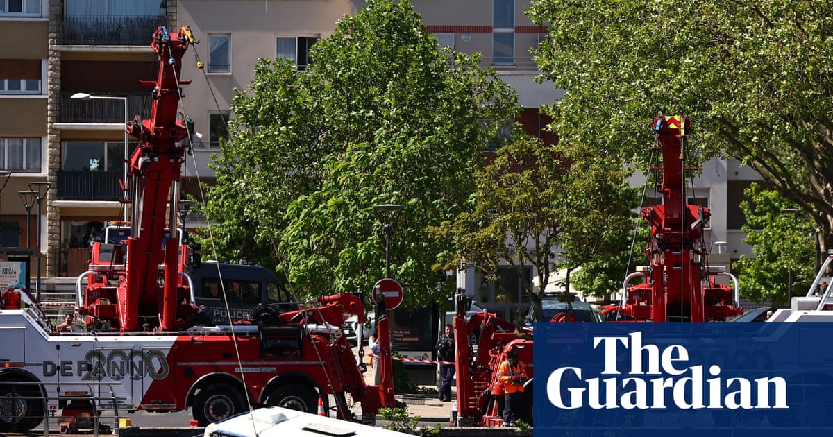 Four rescued from Seine after bus plunges into river near Paris | France