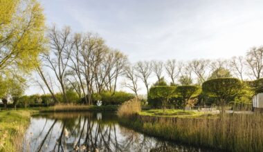 A fortified farmstead near Bruges whose free-flowing garden is shaped by art