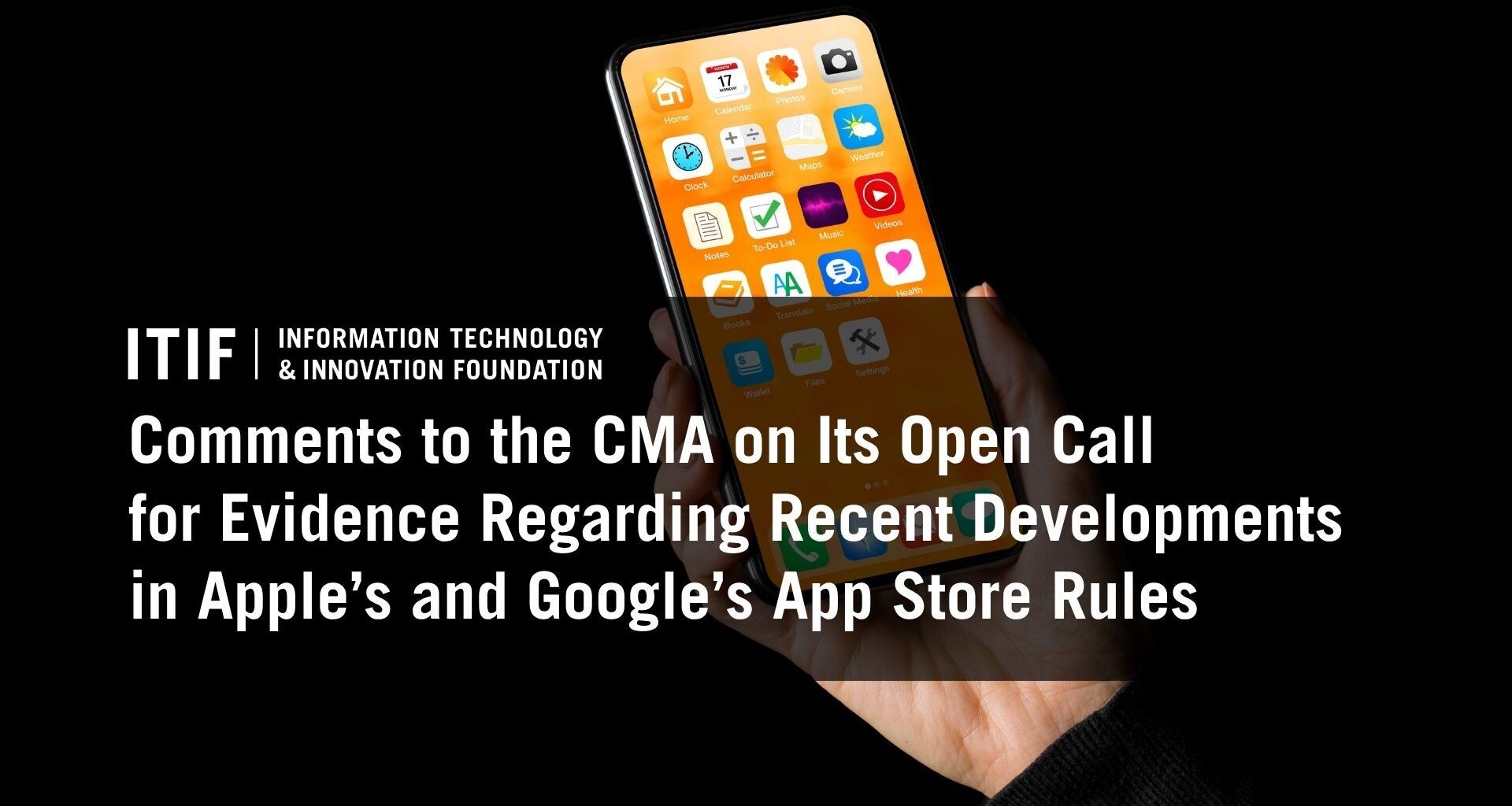 Comments to UK CMA Regarding Recent Developments in Relation to Apple’s and Google’s App Store Rules | Testimonies & Filings | Apr 24, 2026