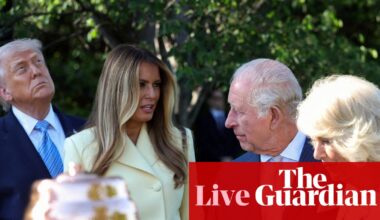 King to meet Trump off-camera amid clash fears before Charles’ Congress speech – US politics live | Trump administration