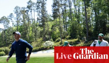 The Masters 2026: Rory McIlroy shares lead with Sam Burns after first round – as it happened | The Masters