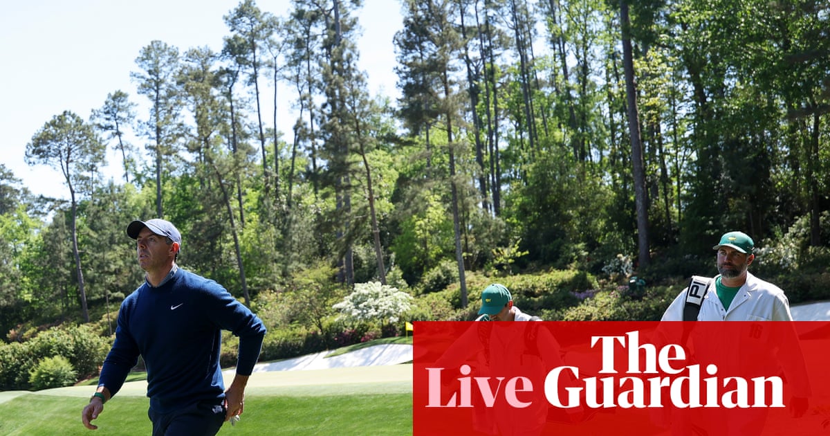 The Masters 2026: Rory McIlroy shares lead with Sam Burns after first round – as it happened | The Masters