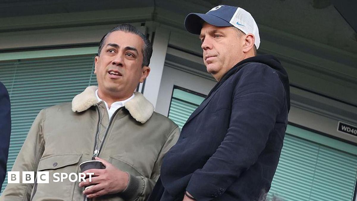 Chelsea owners Behdad Eghbali (left) and Todd Boehly