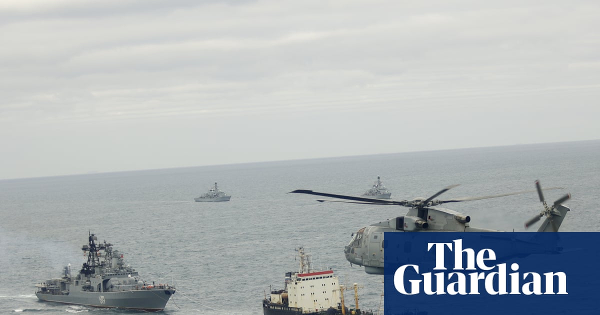 UK navy foiled Russian submarines surveying undersea cables, defence minister says | Royal Navy