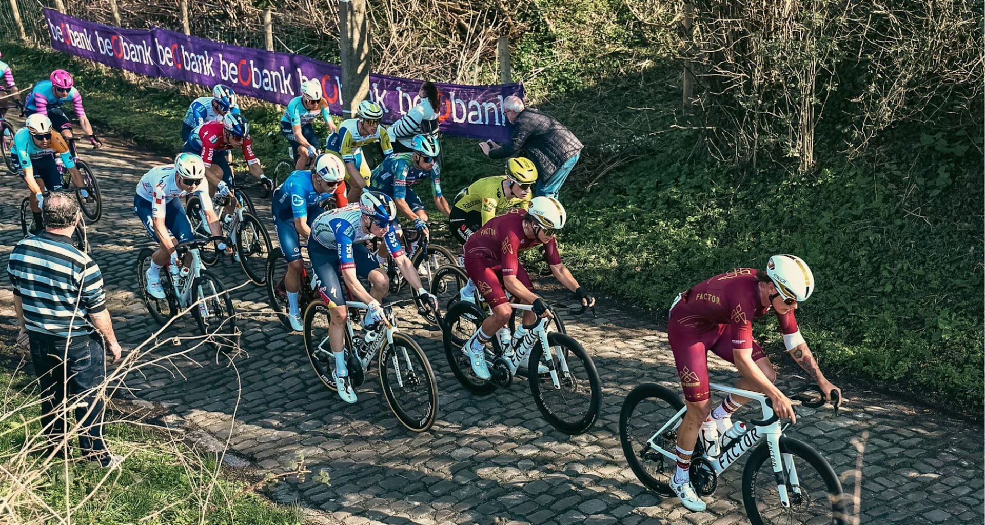'A mishap leading to a broken frame 100% will put them out of contention’ - Modern Adventure to ride Paris-Roubaix on Factor's amateur-focused race bike