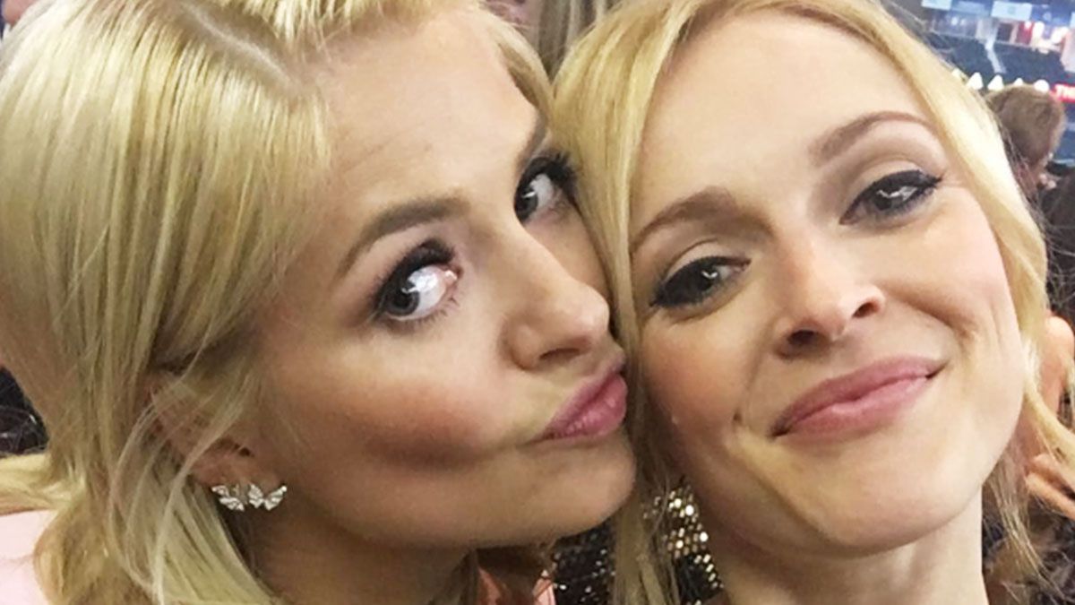 Holly Willoughby and Fearne Cotton