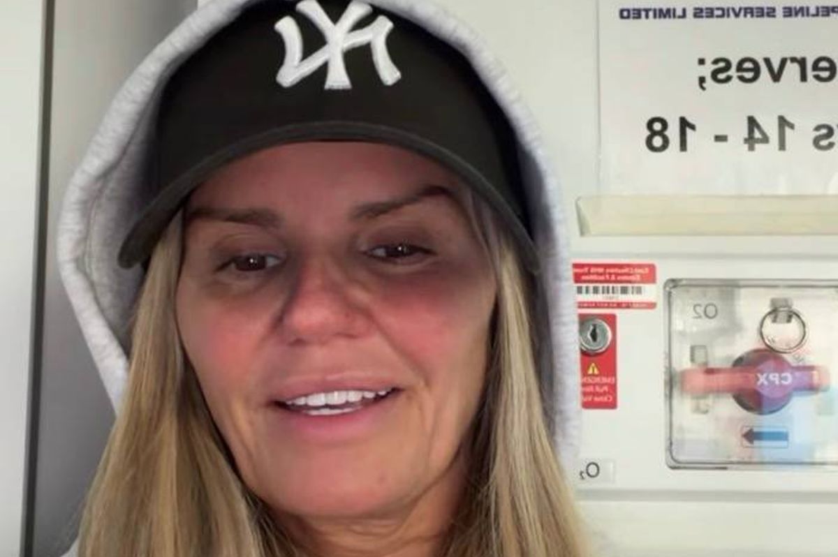 Kerry was rushed to hospital