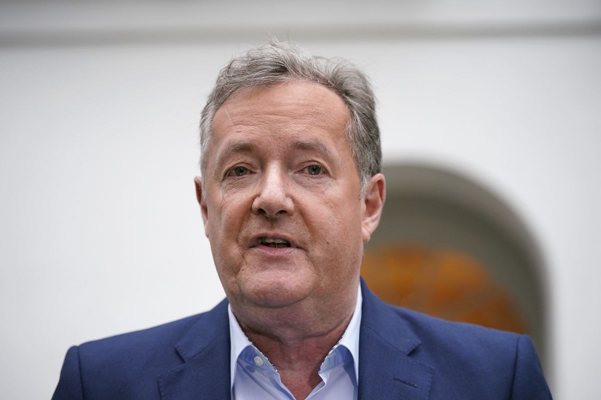 Piers Morgan branded the President's post "madness" in a scathing swipe online