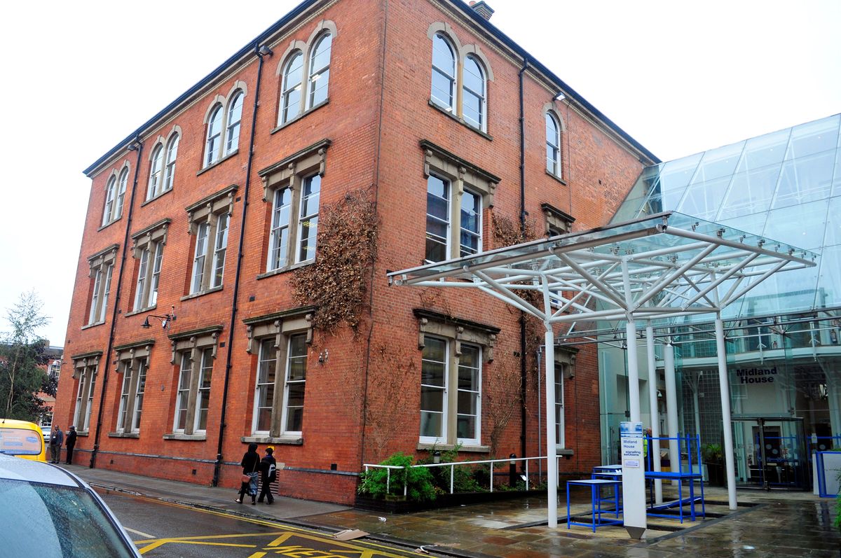 Photo shows Midland House, in Nelson Street - the other site shortlisted to become the HQ of Great British Railways