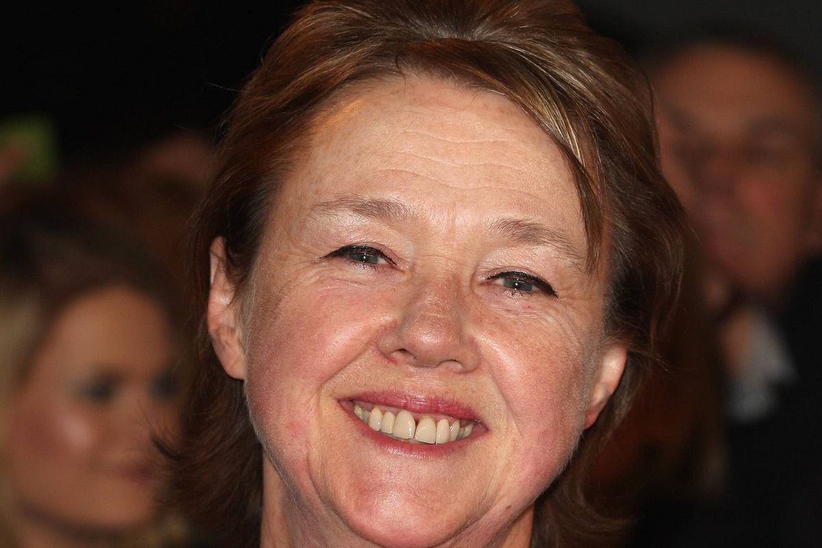 LONDON, ENGLAND - JANUARY 25:  Pauline Quirke attends the National Television Awards at the O2 Arena on January 25, 2012 in London, England.  (Photo by Mike Marsland/WireImage)