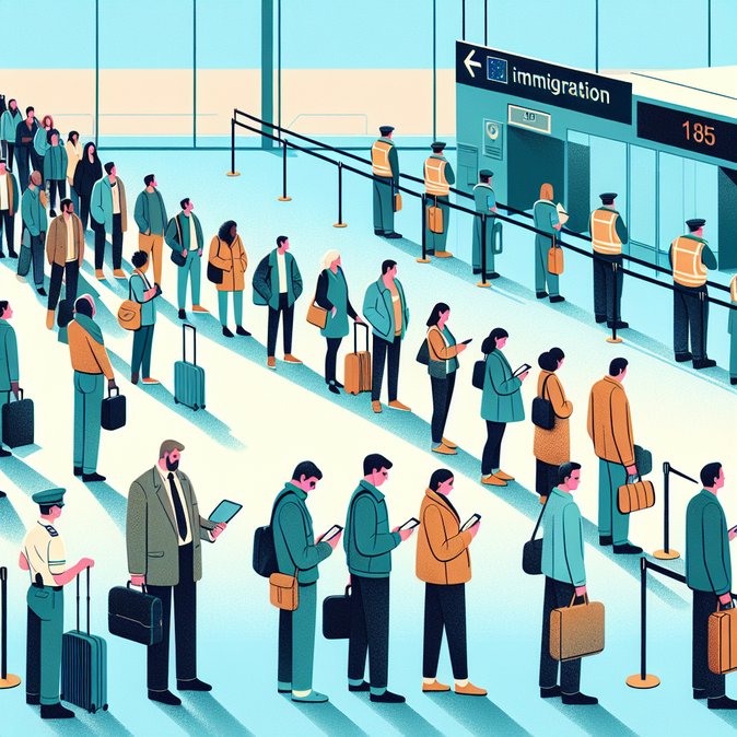 EU Biometric Roll-out Sparks Three-Hour Queues for UK Passengers Across Schengen Airports