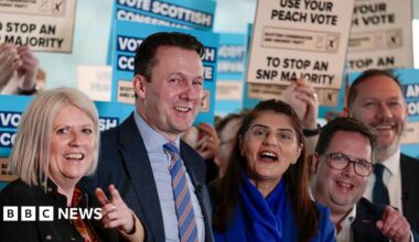Scottish Parliament election 2026: Conservatives launch manifesto as parties hit the campaign trail
