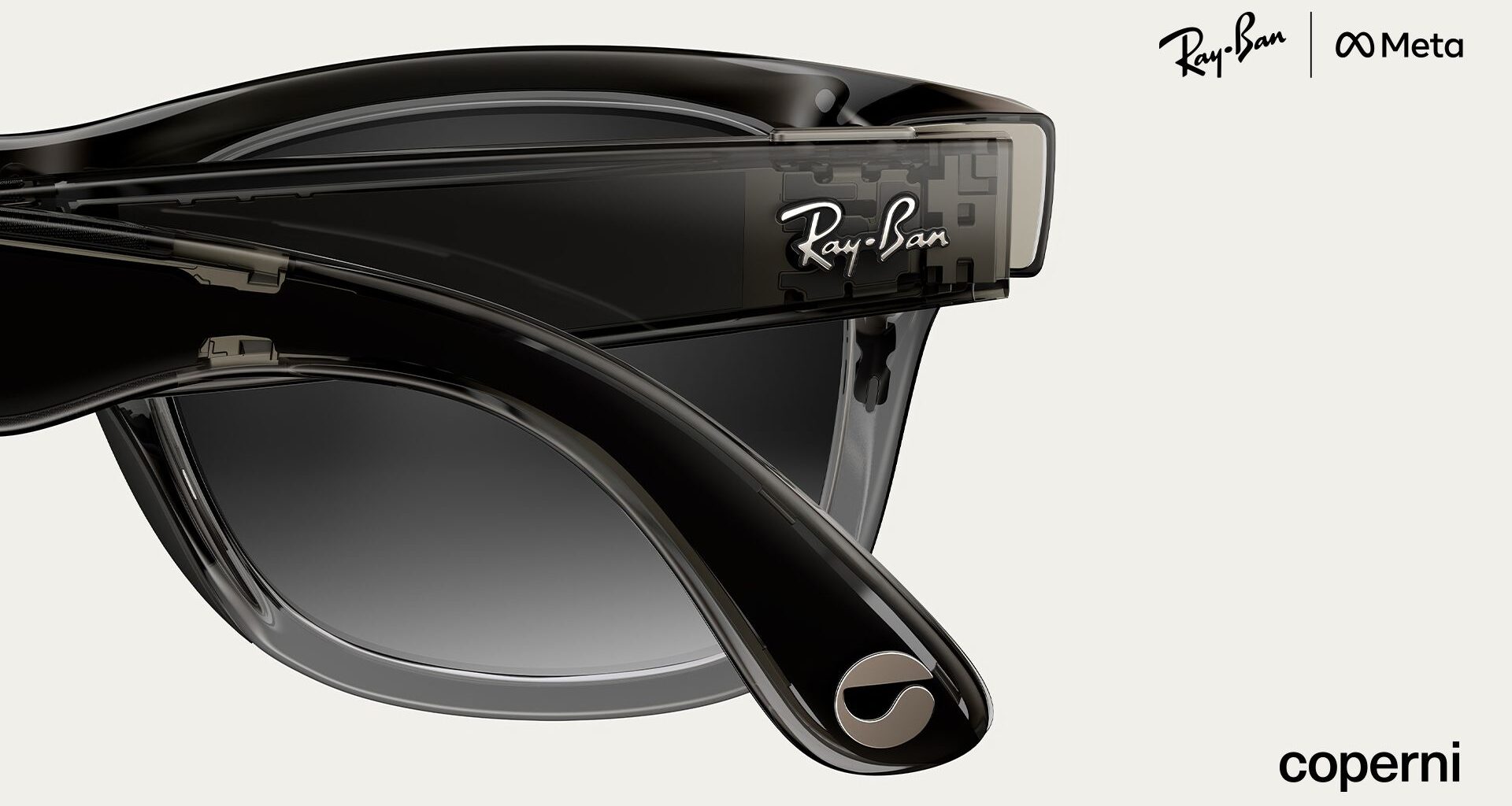 The Ray-Ban Meta Coperni smart glasses