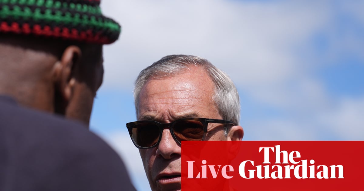 Farage reported to parliament’s standards watchdog over undeclared £5m donation – UK politics live | Politics
