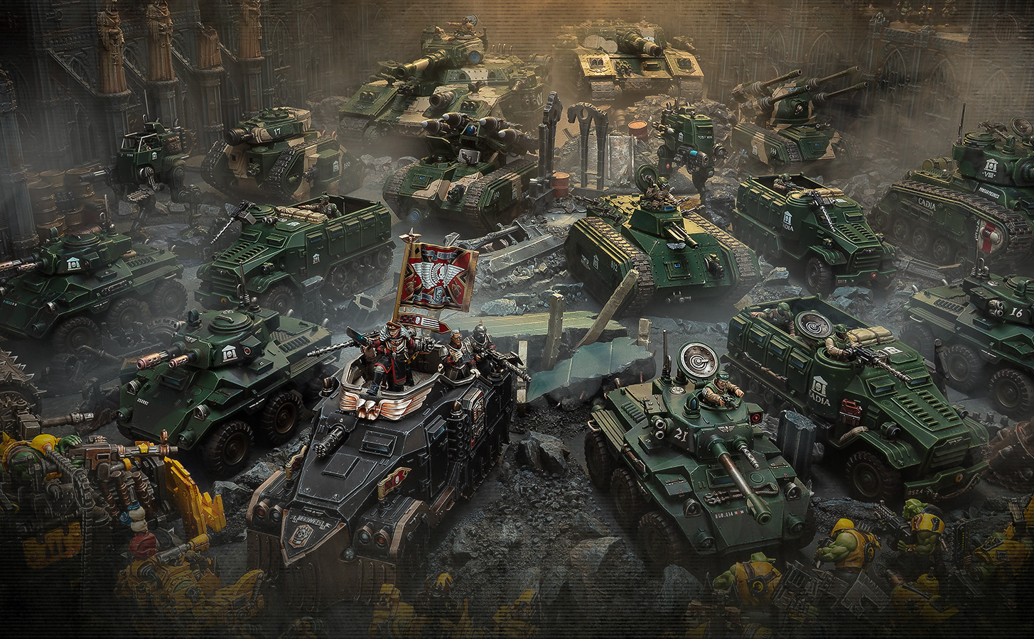 Astra Militarum rules revealed – Commissar Graves and new vehicles