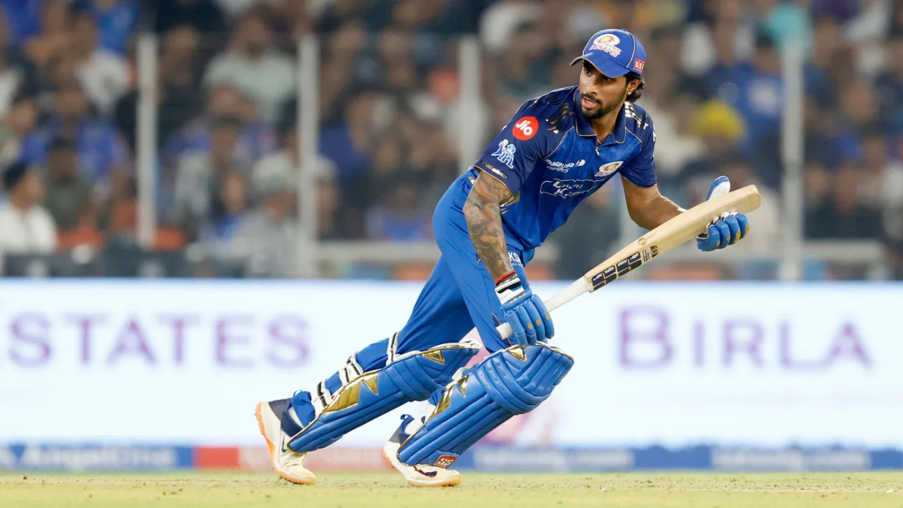IPL 2026 - GT vs MI - Tilak Varma rides 45-ball rollercoaster to IPL glory