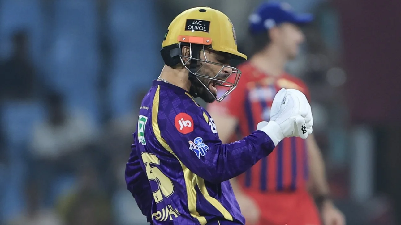 LSG vs KKR Cricket Scorecard, 38th Match at Lucknow, April 26, 2026 - ESPNcricinfo