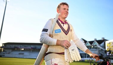 James Rew, Emilio Gay the early pacesetters in England openers race