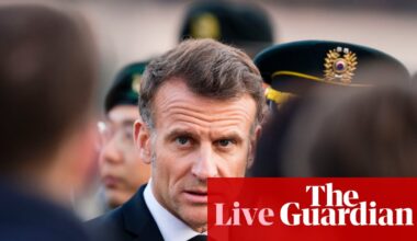 Macron criticises Trump, says ‘unrealistic’ to reopen strait of Hormuz by force – Middle East crisis live | US-Israel war on Iran