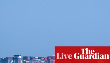 Oil rises and global stocks wobble amid worries over ‘fragile’ ceasefire deal in Middle East – business live | Business