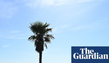 UK weather: temperature tops 26C on one of hottest April days of past 80 years | UK weather