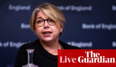 Bank of England deputy governor warns stock markets will fall; Gulf crude oil production ‘more than halved’ since war began – business live | Business