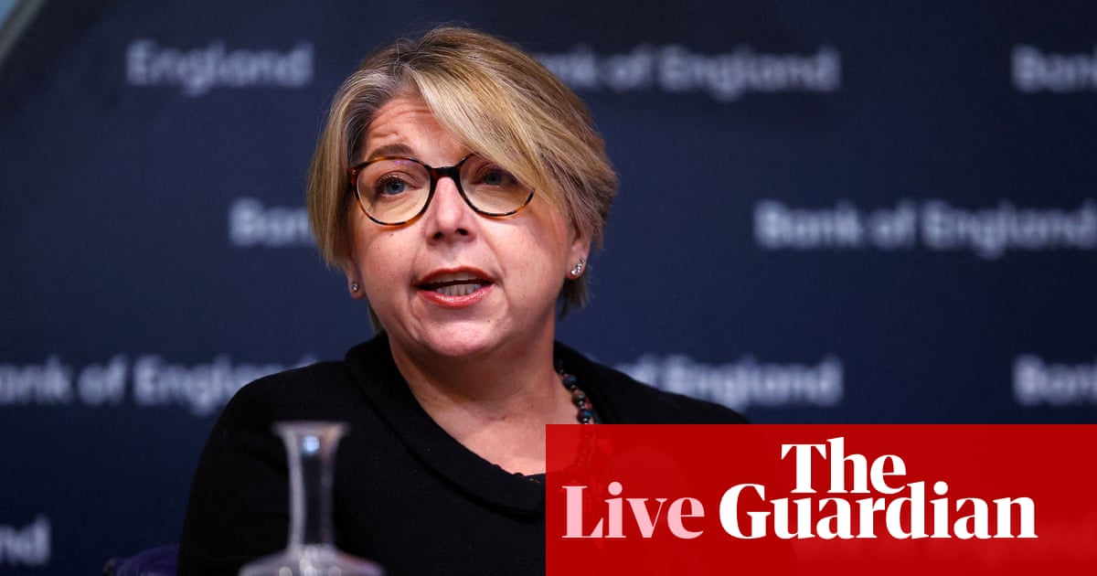 Bank of England deputy governor warns stock markets will fall; Gulf crude oil production ‘more than halved’ since war began – business live | Business