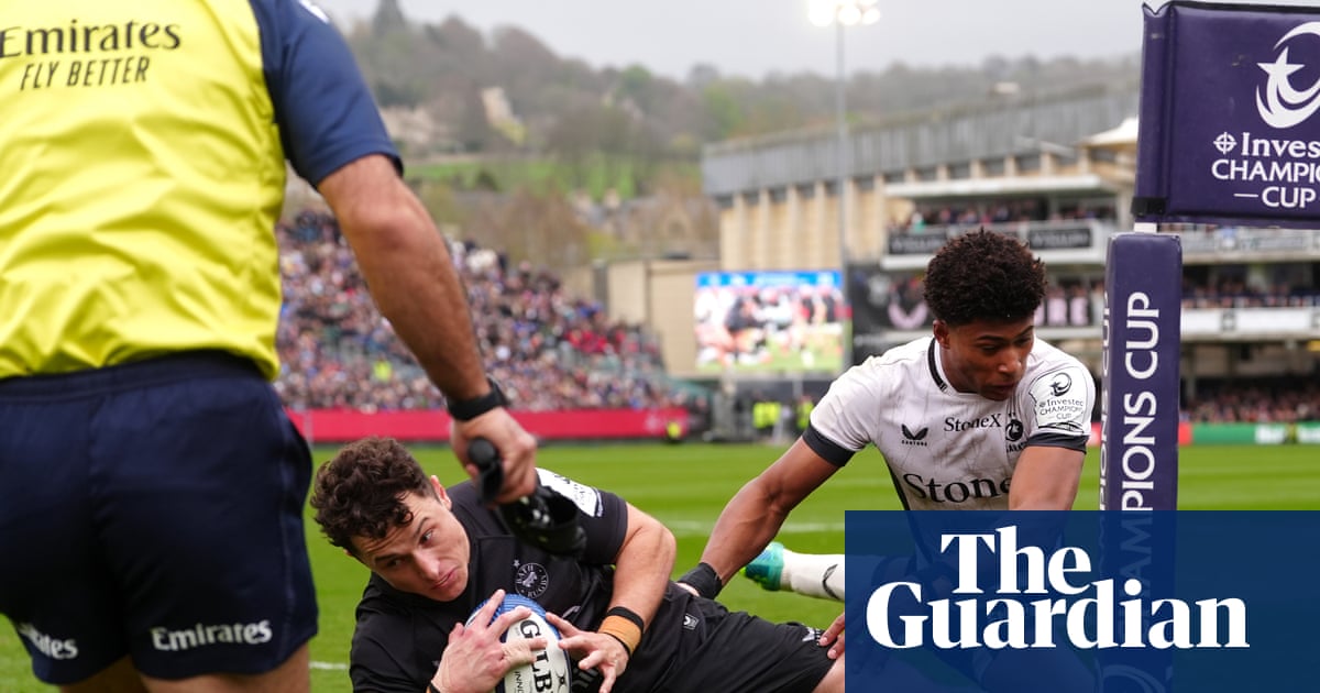 Henry Arundell inspires Bath to come-from-behind win over Saracens | Champions Cup