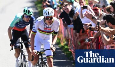 Pogacar holds off French teen to claim third straight Liège-Bastogne-Liège title | Spring Classics