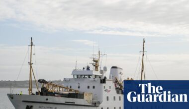 ‘She’s been a brilliant ship’: Cornwall says goodbye to Scillonian III after 50 years | Cornwall