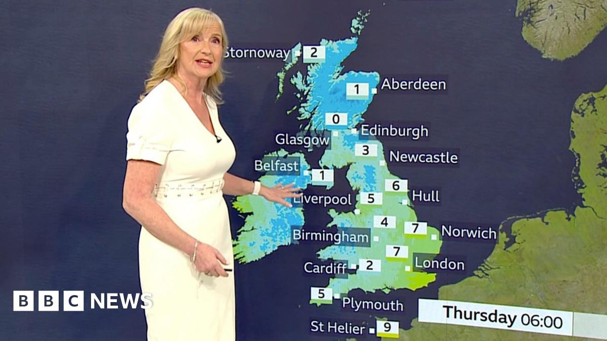 Carol Kirkwood presents final BBC Breakfast weather forecast: 'What's a lie-in? I've no idea'