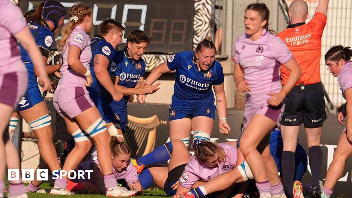 Vittoria Vecchini extended Italy's comfortable lead lead after the interval