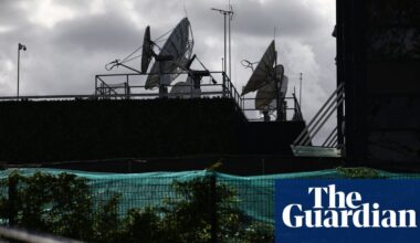 Three in court over attempted arson attack at Persian media company in London | UK news