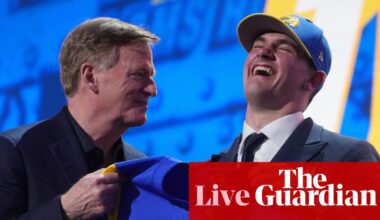 NFL draft 2026: Rams make shock pick of QB Ty Simpson at No 13 as Mendoza goes No 1 – as it happened | NFL