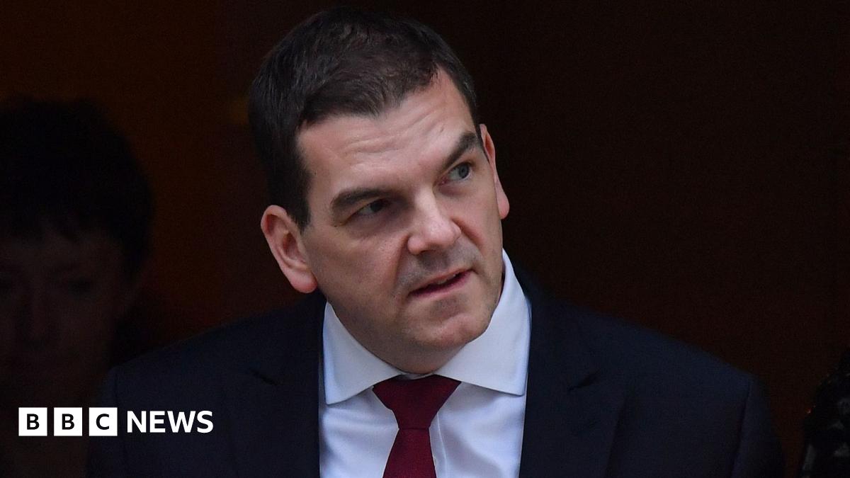 Sir Olly Robbins in 2019