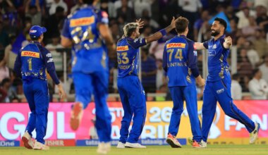 Gujarat Titans vs Mumbai Indians LIVE Score | GT vs MI LIVE Updates, IPL 2026: MI Star Scalps 2 Wickets In 1 Over, GT 5 Down; Tilak Varma Slams Record 100