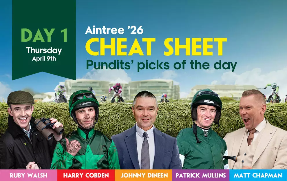Paddy Power’s epic Thursday Cheat Sheet – Paddy Power News