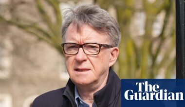 Peter Mandelson faces fixed-penalty notice for urinating in public | UK news