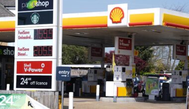 UK retail sales rebound as motorists stock up on fuel