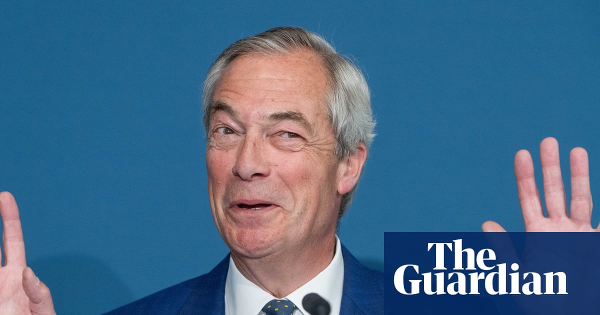 Exclusive: Nigel Farage was given undisclosed £5m by crypto billionaire in 2024 | Nigel Farage