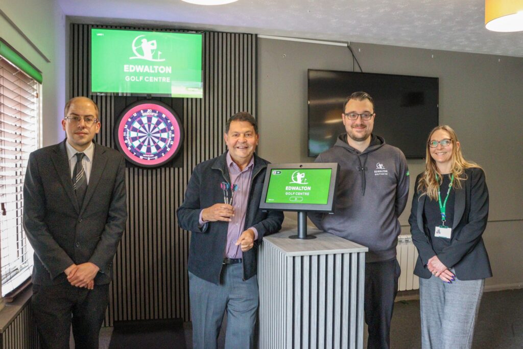 Edwalton Golf Centre launches new interactive darts game